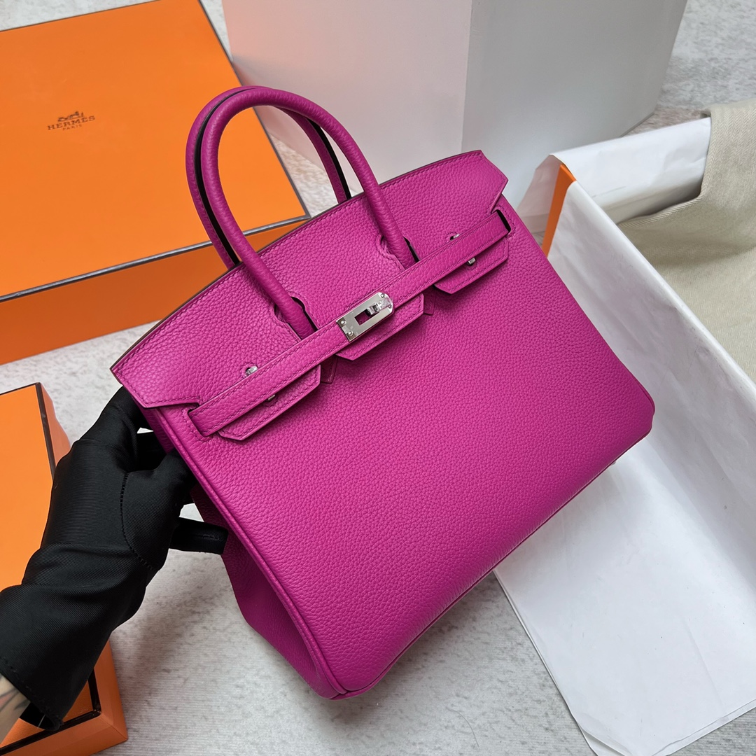 에르메스 버킨백25 스위프트 로즈퍼플 은장